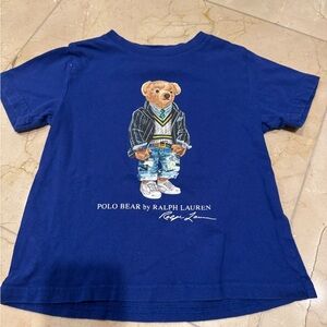Polo by Ralph Lauren Kids Royal Blue Bear Tee - size 3t